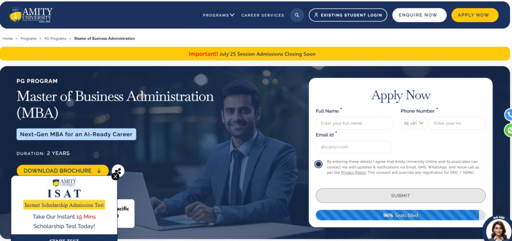 online mba program