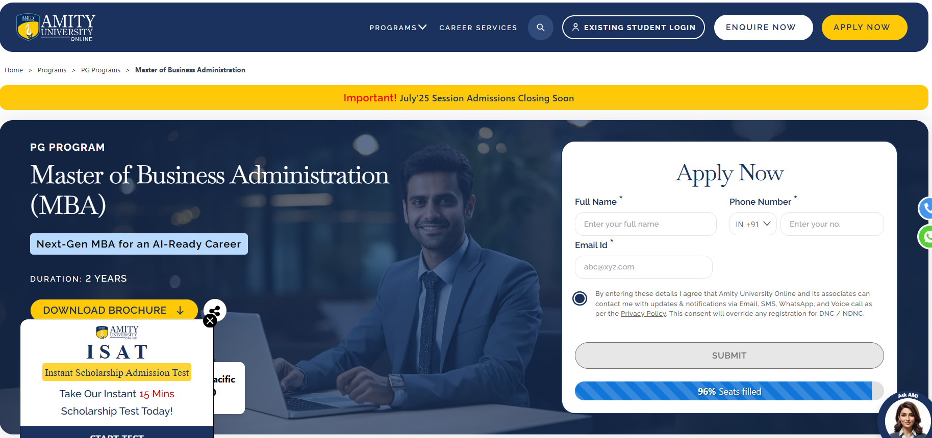online mba program